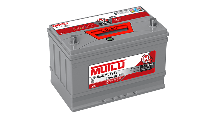 Mutlu 12 Volt 90 Amper SFB Akü - Depozitosuz