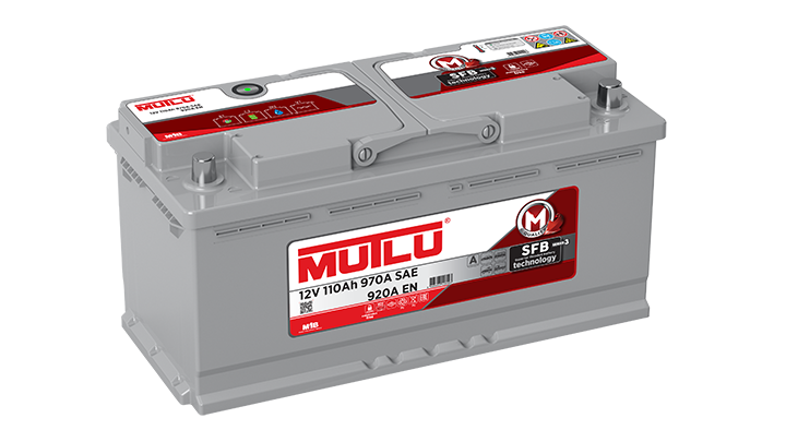 Mutlu 12 Volt 110 Amper SFB Akü - Depozitosuz