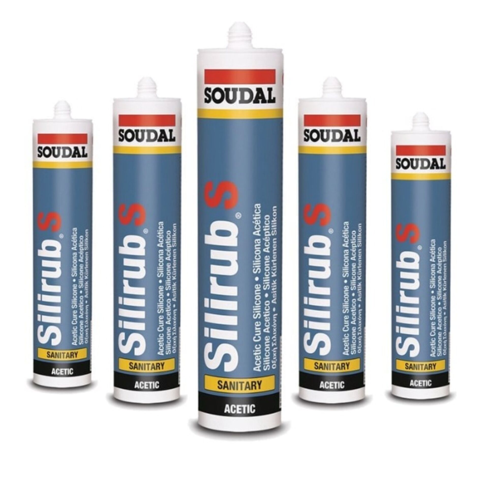 Soudal Silikon 280 Ml Şeffaf (174058)