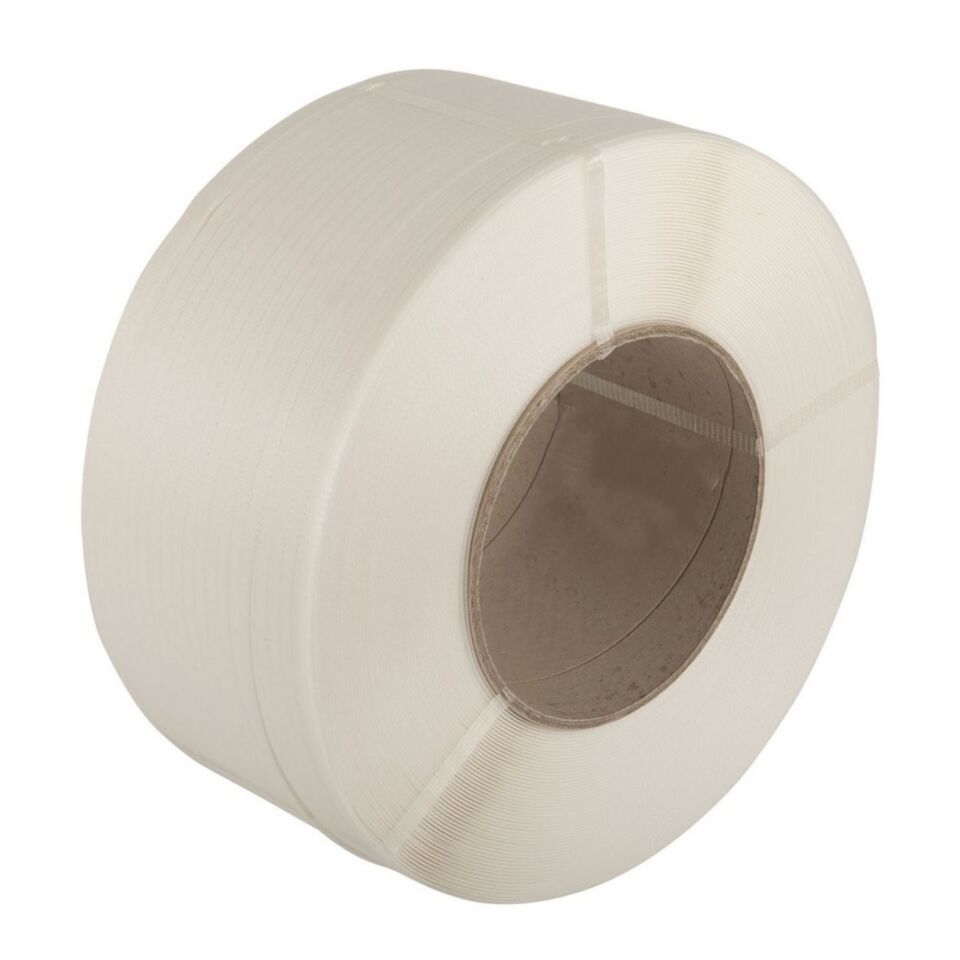 Polipropilen Mak.çemberi Beyaz 12x0.60mm (3000 Mt)