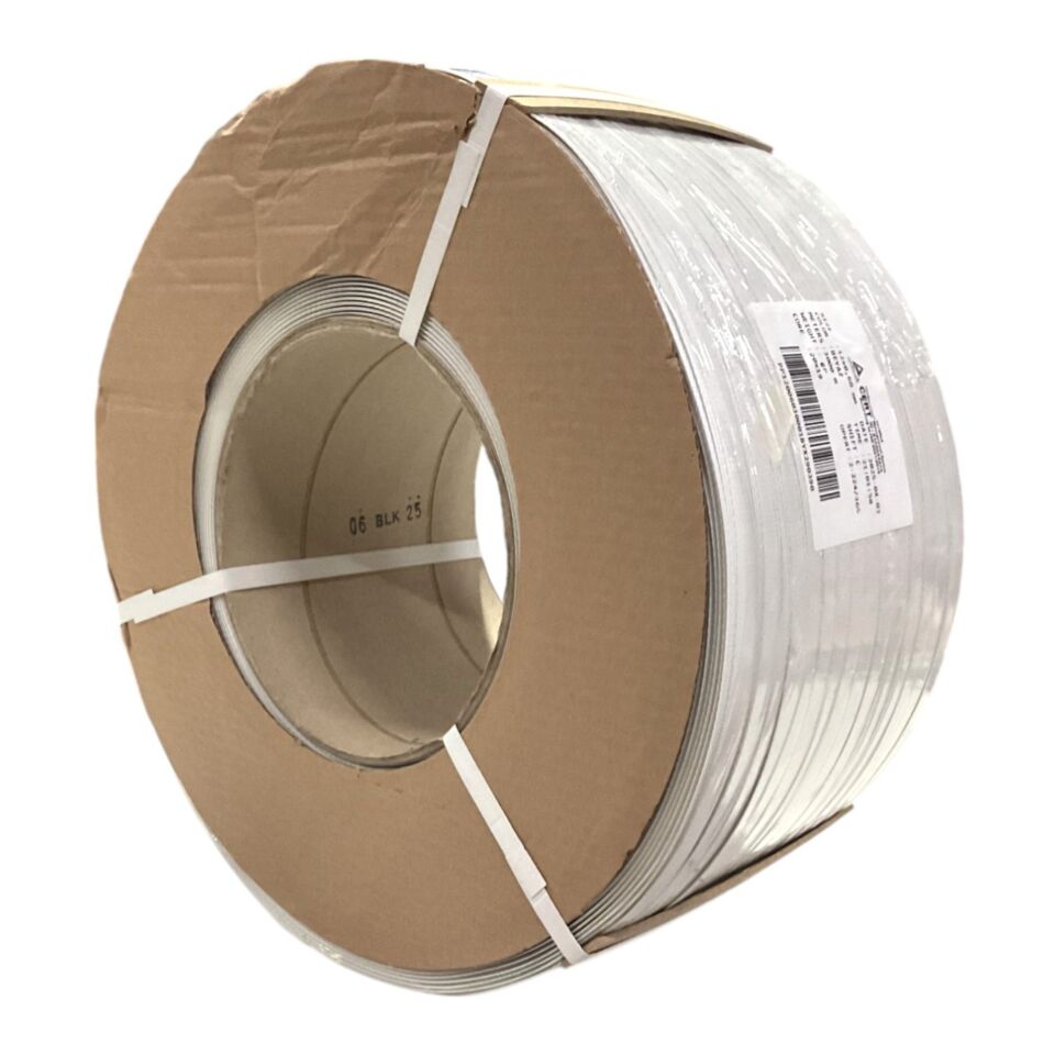Polipropilen Mak.çemberi Beyaz 12x0.60mm (3000 Mt)
