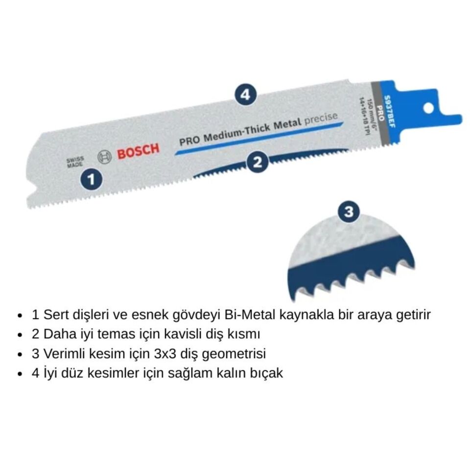 Bosch Metal Tilki Kuyruğu (s937bef)