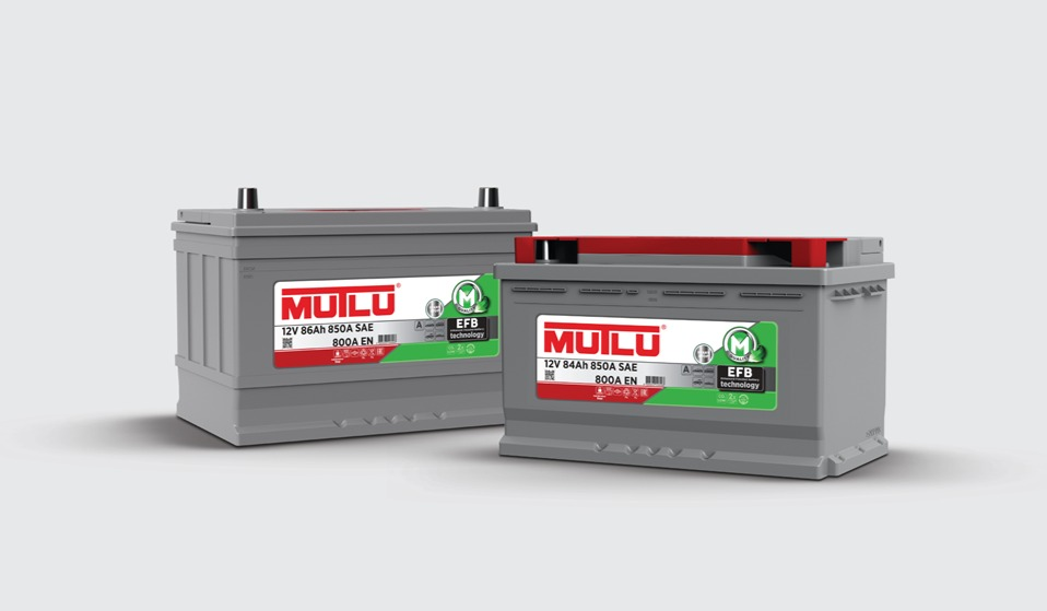 Mutlu 12 Volt 72 Amper EFB Start-Stop Akü - Depozitosuz