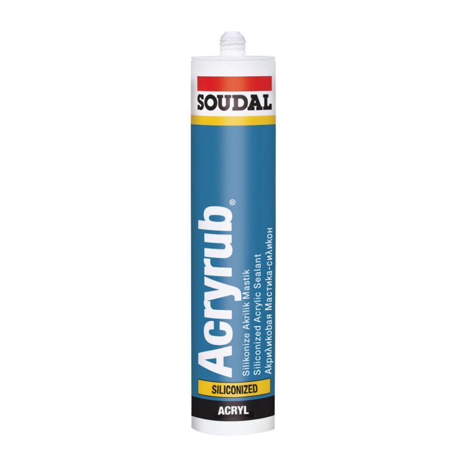 Soudal Silikonize Mastik 500 Gr Beyaz (174073)