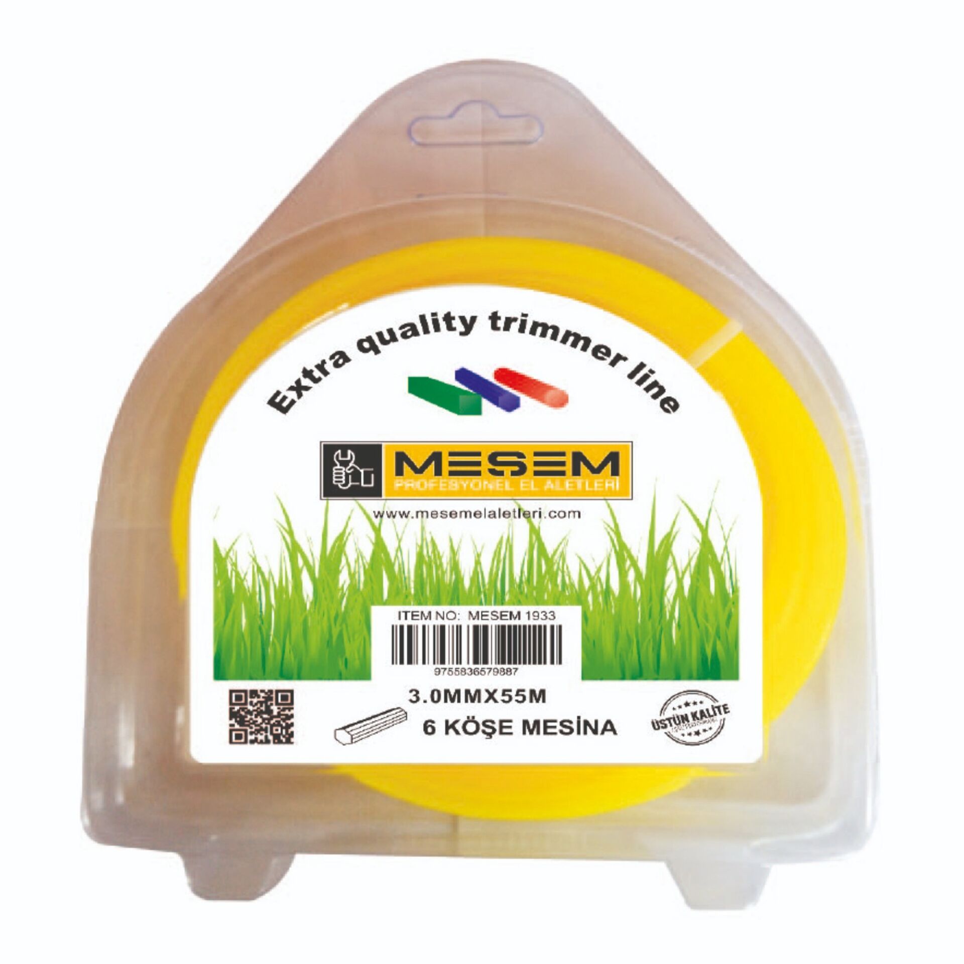 Meşem Tırpan Misinası Altıgen 3 Mmx55 Mt 1933