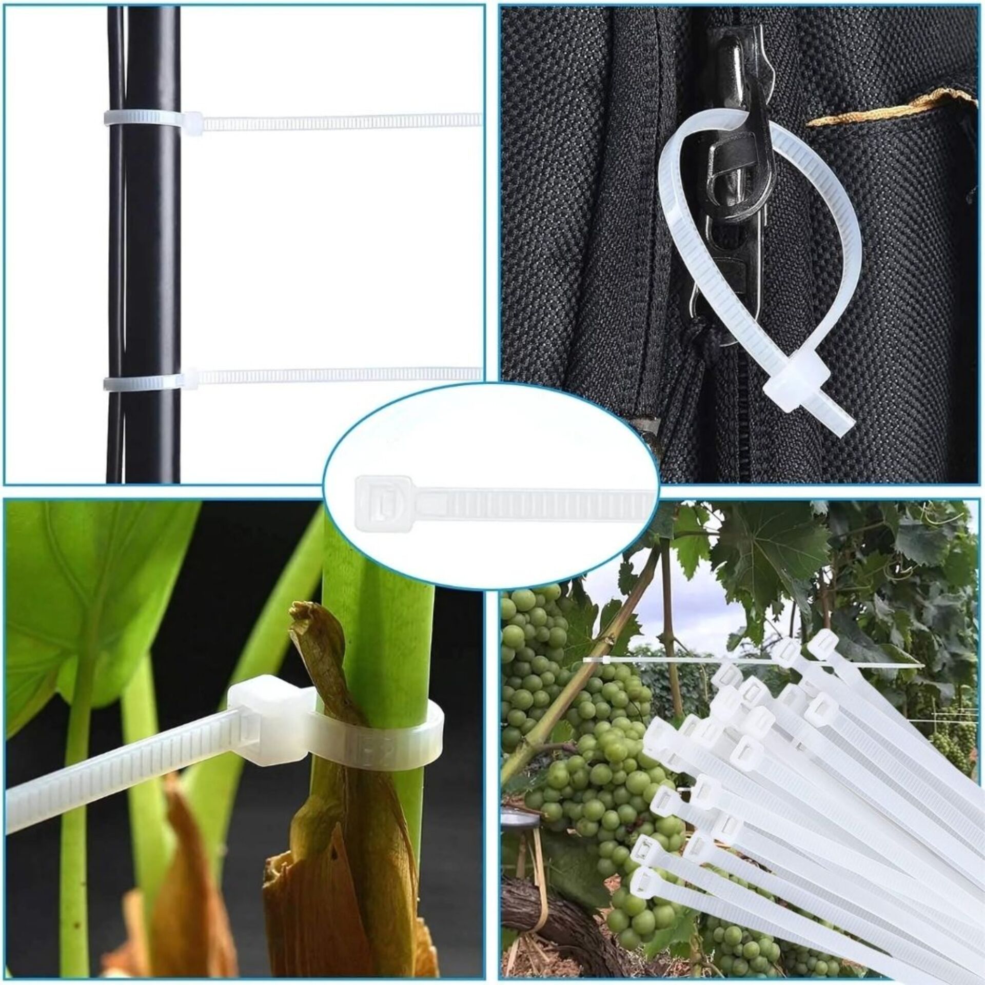 Ugr Kablo Bağı 4.8x350 (beyaz)