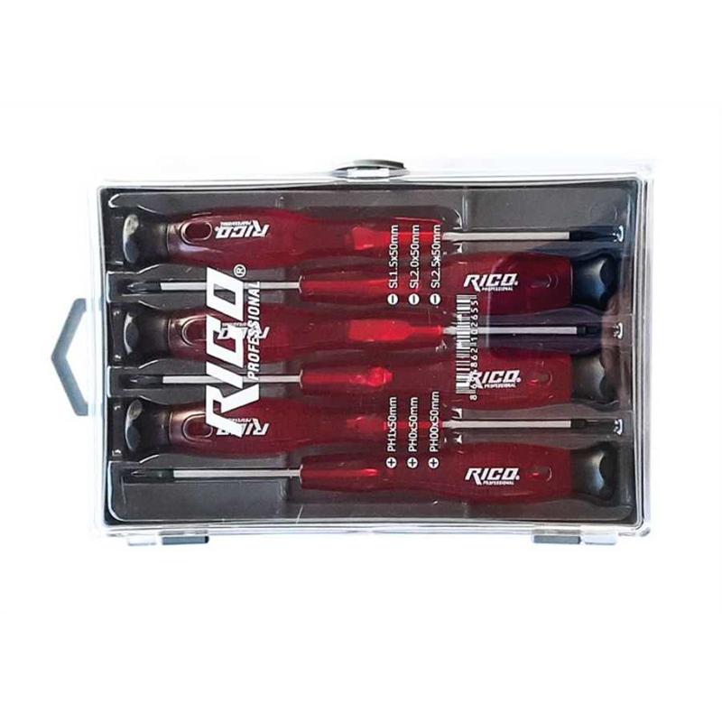 Rico 6 Parça Kraft Saatçı Tornavida 50 mm - 003-KK1969