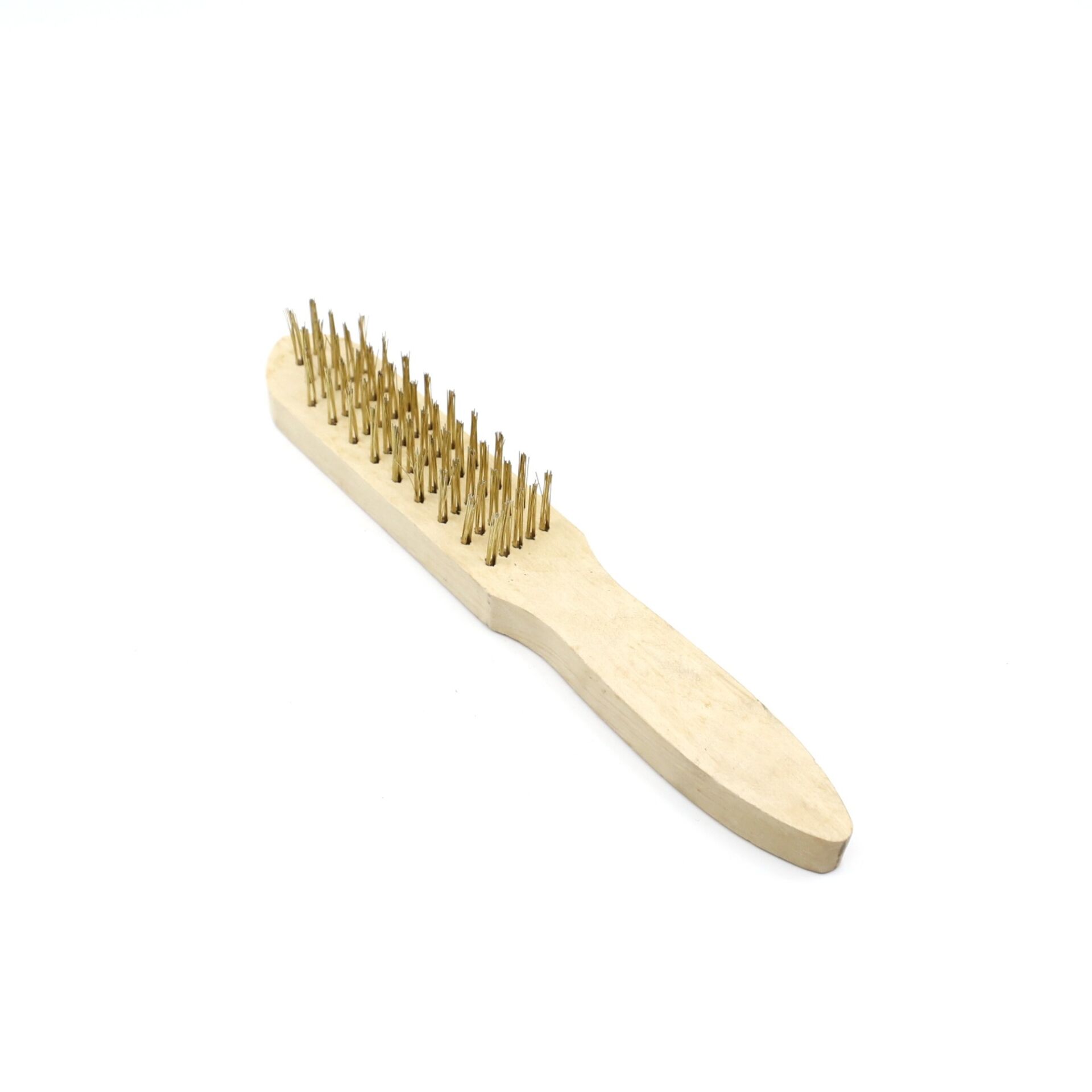 Ahşap Saplı Tel Fırça No:4 - 12'li Paket