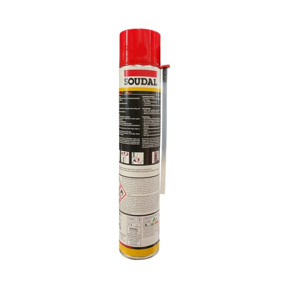 Soudal Yangın Köpük Pipetli 750 Ml B1 (153087)