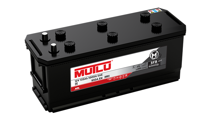 Mutlu 12 Volt 135 Amper SFB Akü - Depozitosuz