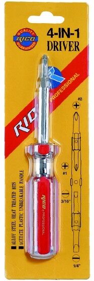 Rico 4-ın-1 Şeffaf Tornavida Mavi - 003-RC0041