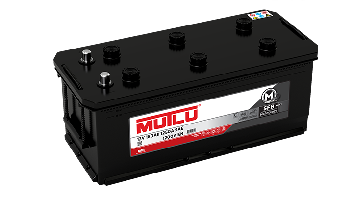 Mutlu 12 Volt 180 Amper SFB Akü - Depozitosuz