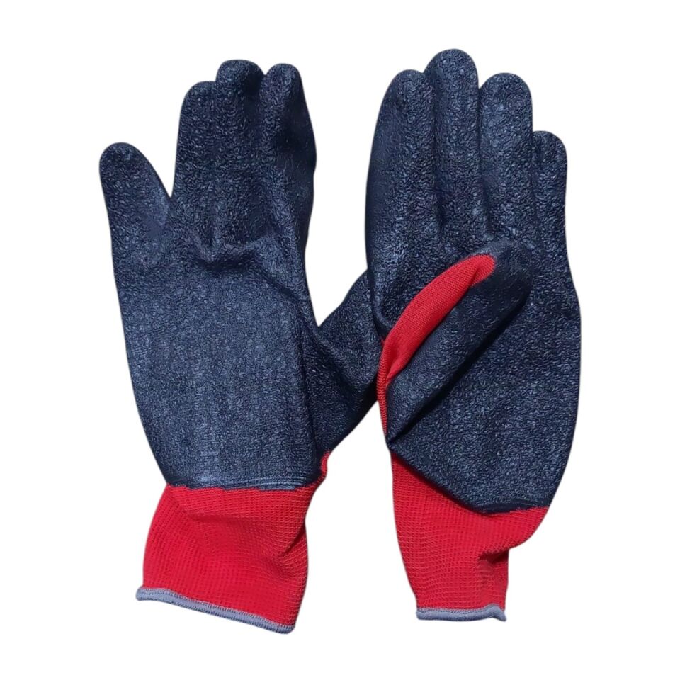 Ugr Kırmızı Siyah Lateks Eldiven No:10