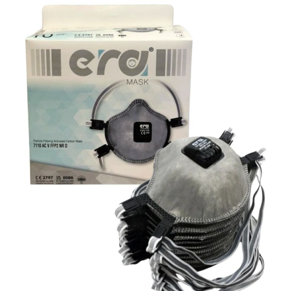 Era Solunum Maskesi Aktif Karbon Ffp2 Kod:7110