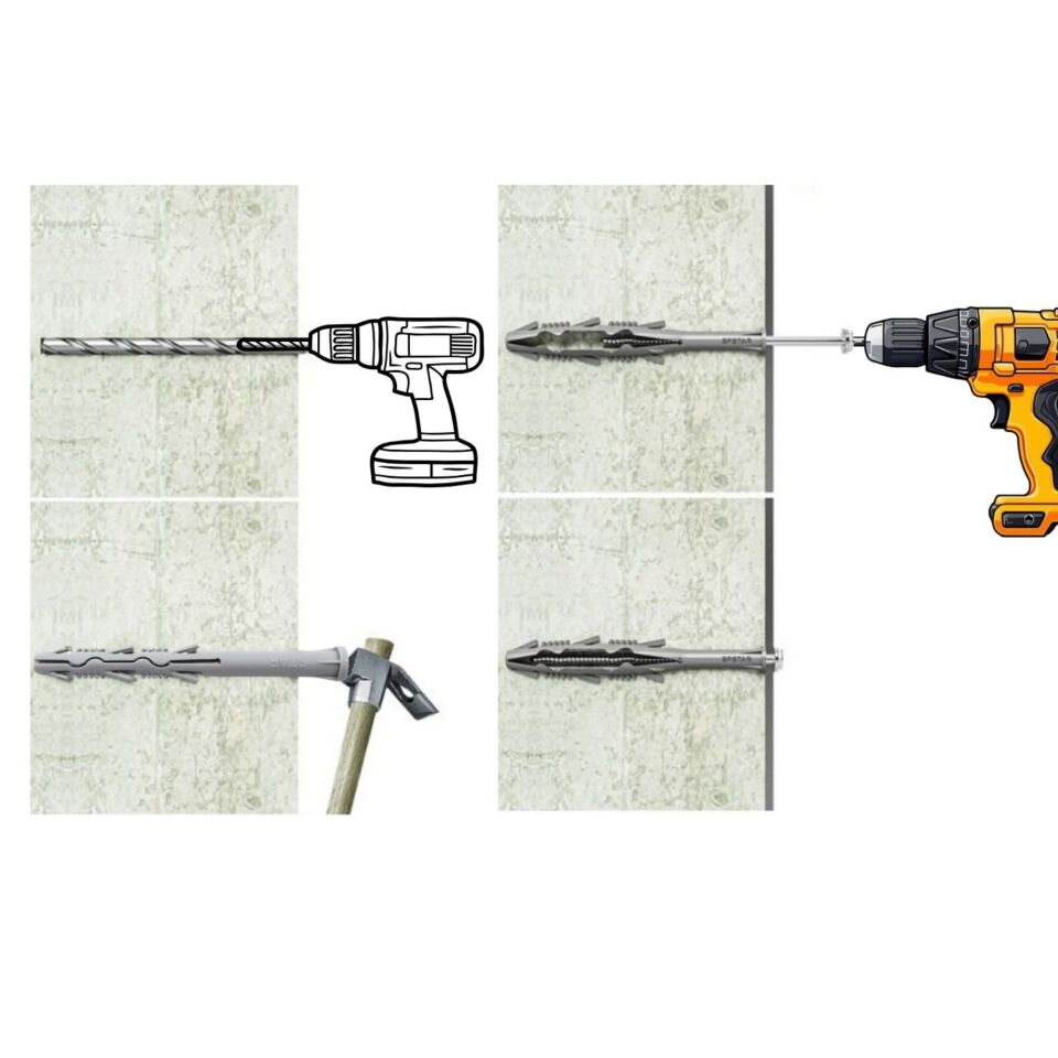 Sp Ağır Yük Dubeli Vidasız 10x140