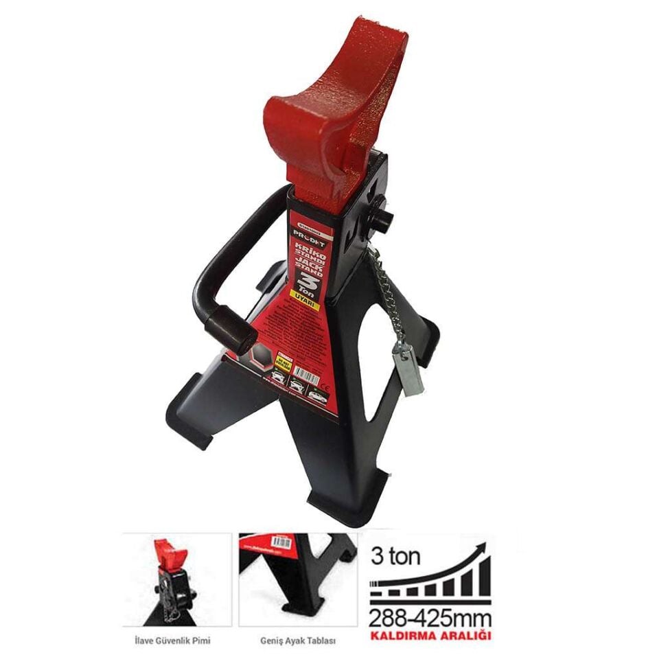 DHT 3 Ton Kriko Standı (1 Çİft) D12010003