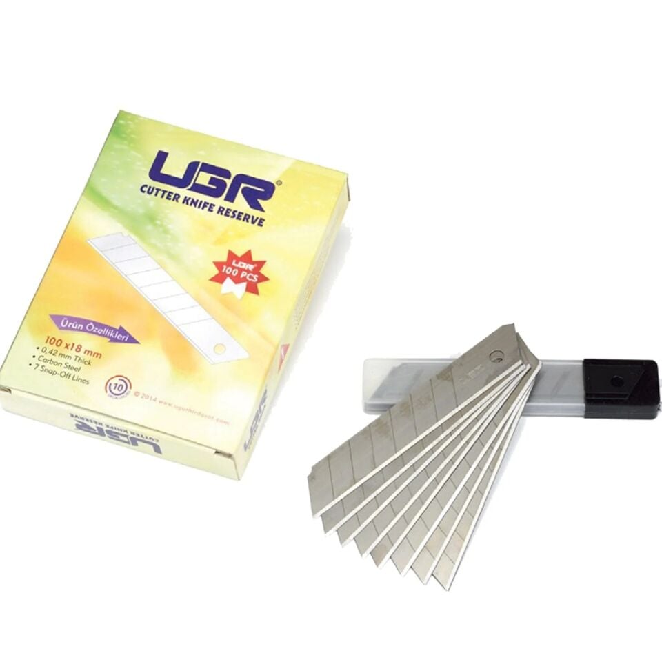 Ugr Maket Bıçağı Yedeği 18 Mm