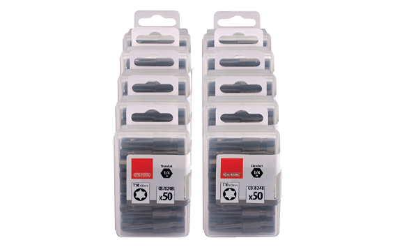 Ceta Form 500 Parça 1/4'' TORX Bits Uç (Toptan Paketi) CB/829B (T30 x 50 mm) - CB/829BD