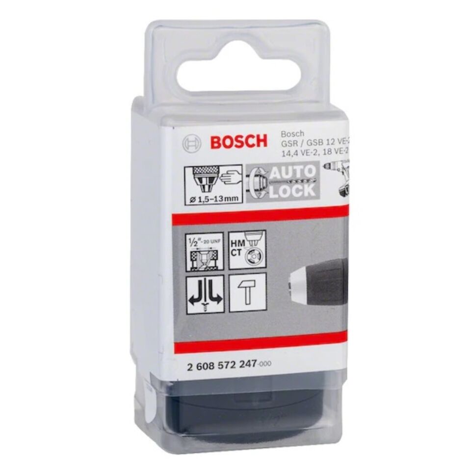 Bosch Otomatik Mandren 13 Mm 1/2 2608572247