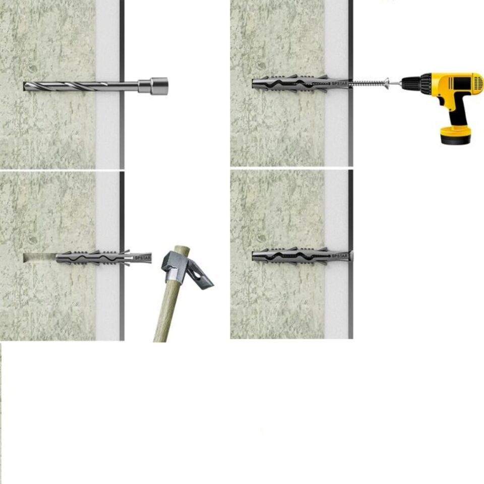 Sp Boşluklu Tuğla Dubeli Vidasız 8x80