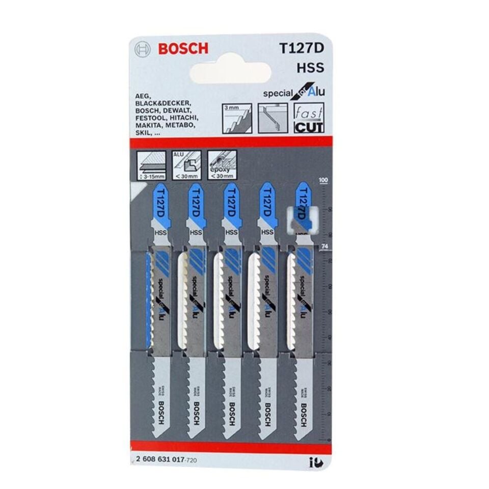 Bosch Özel Kesim Metal Dekupaj Ağzı (t127d)
