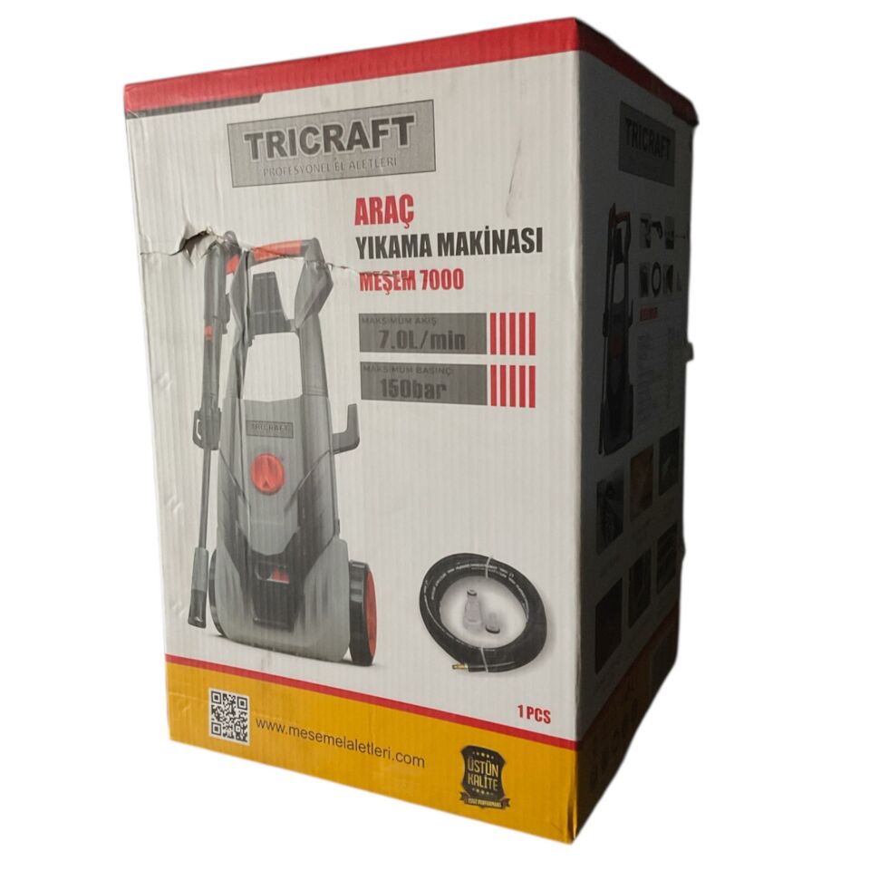 Meşem Trıcraft Oto Yıkama Makinesi 150bar Kod:7000