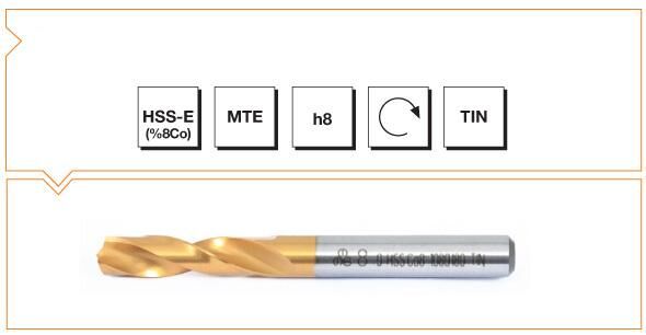 MTE Makina Takım HSS DIN 333 Uzun Punta Matkabı 7 mm B10005990341