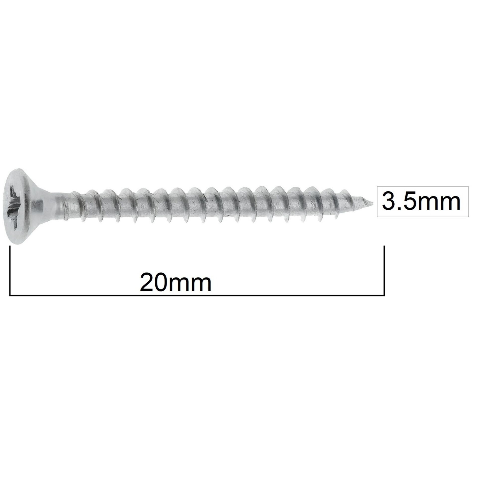 Akdeniz Sunta Vidası 3.5x20 (1000 Ad.)