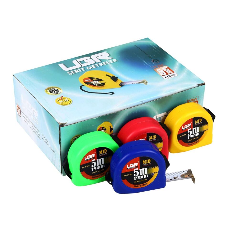 Ugr Şerit Metre 5x19 Mt