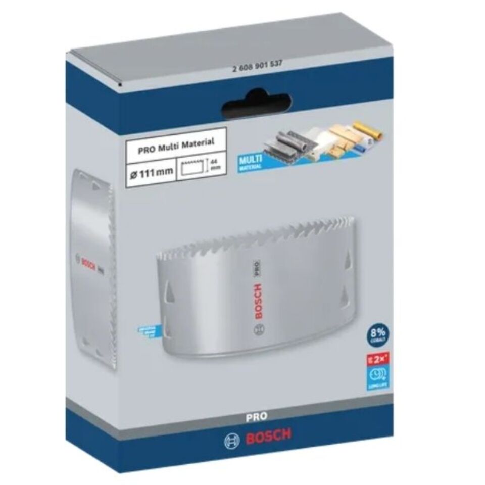 Bosch Pro Bi-metal Panç 111 Mm 2608901537