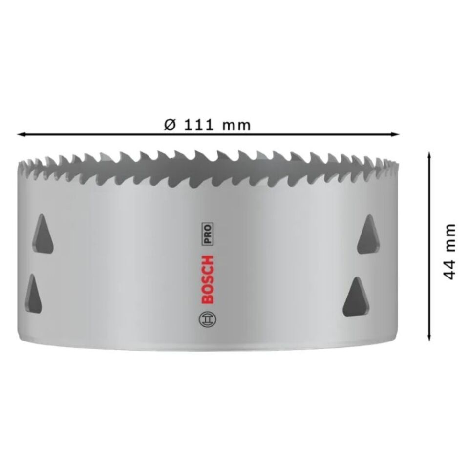 Bosch Pro Bi-metal Panç 111 Mm 2608901537