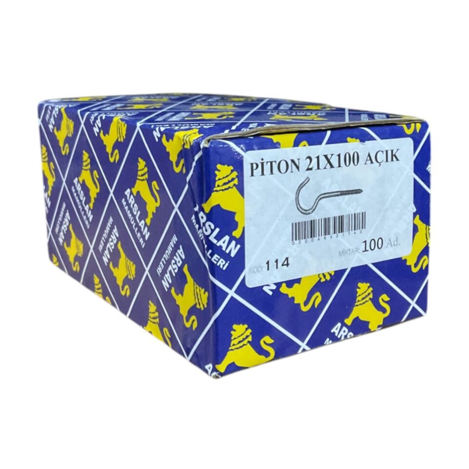 Çınar Piton 21x100 (100 Adet) Kod:114