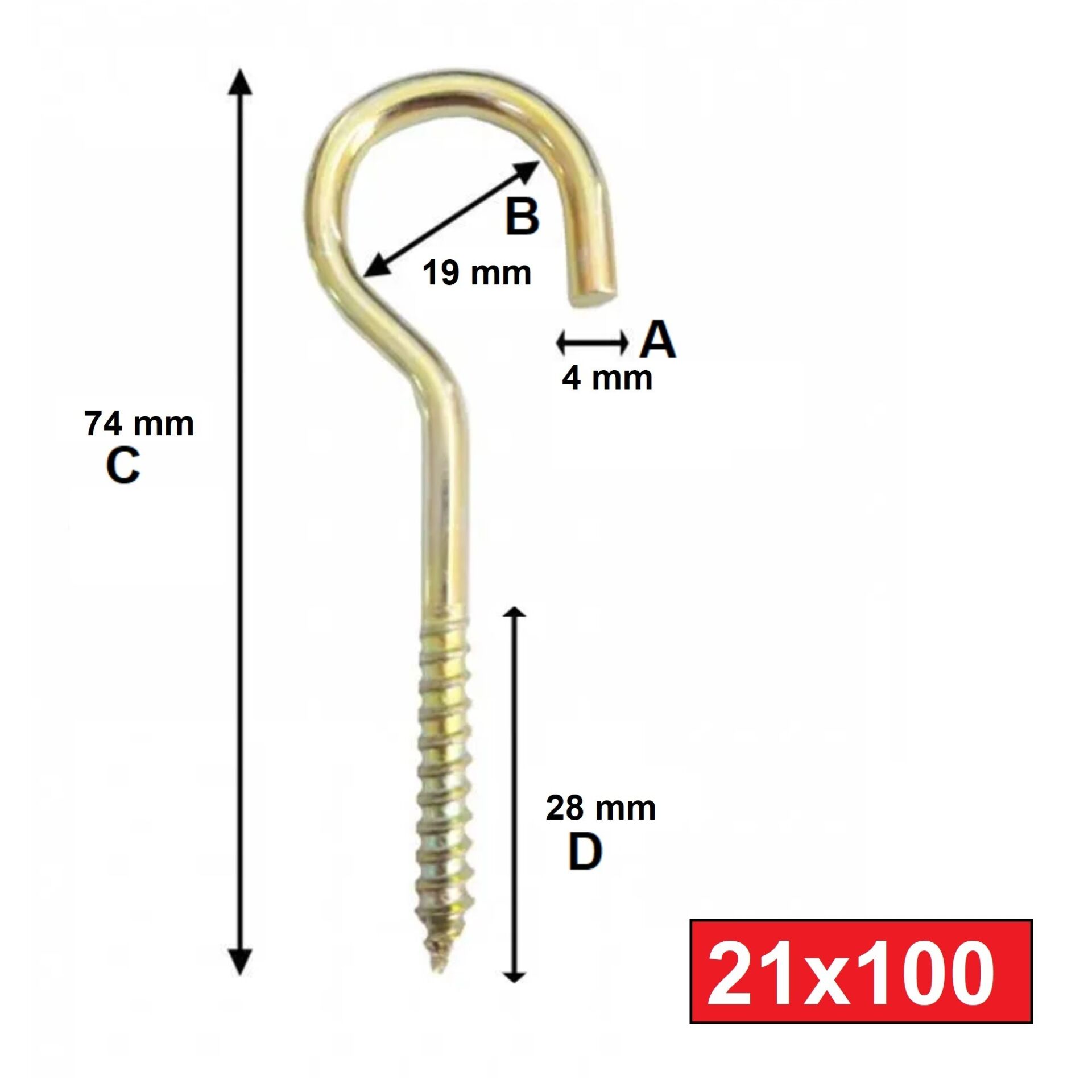 Çınar Piton 21x100 (100 Adet) Kod:114
