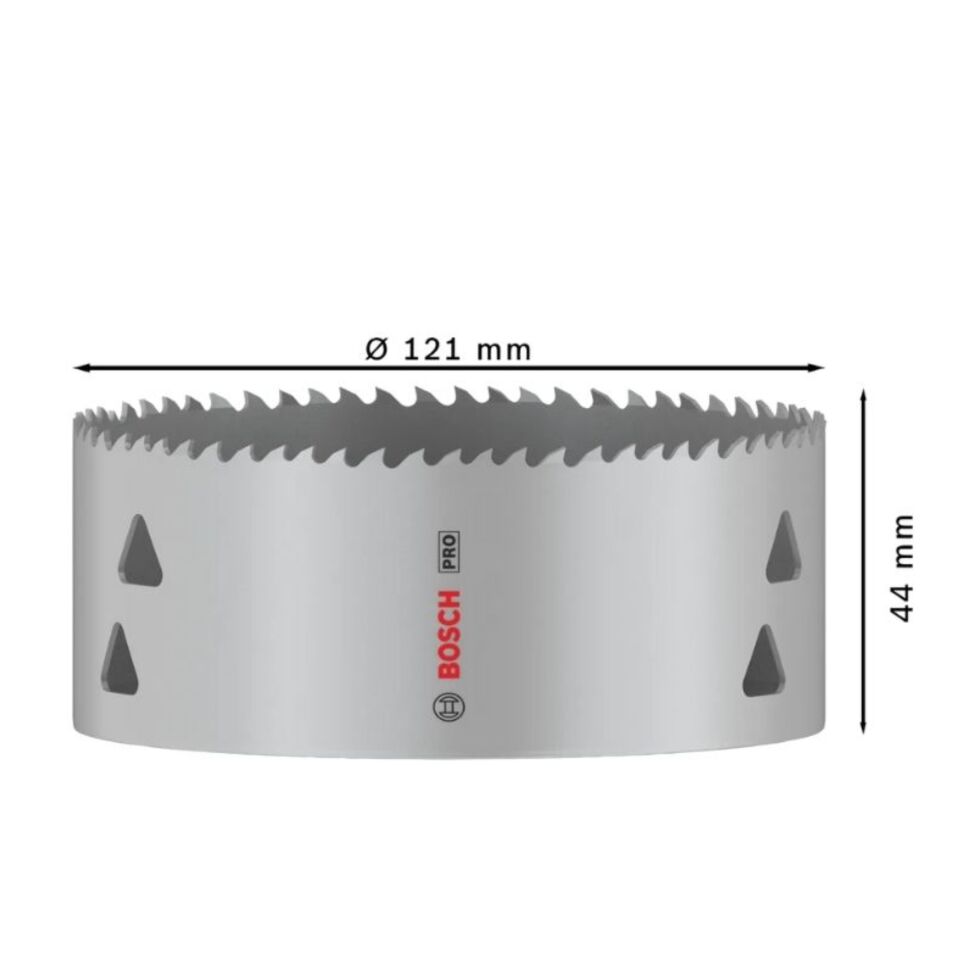 Bosch Pro Bi-metal Panç 121 Mm 2608901539