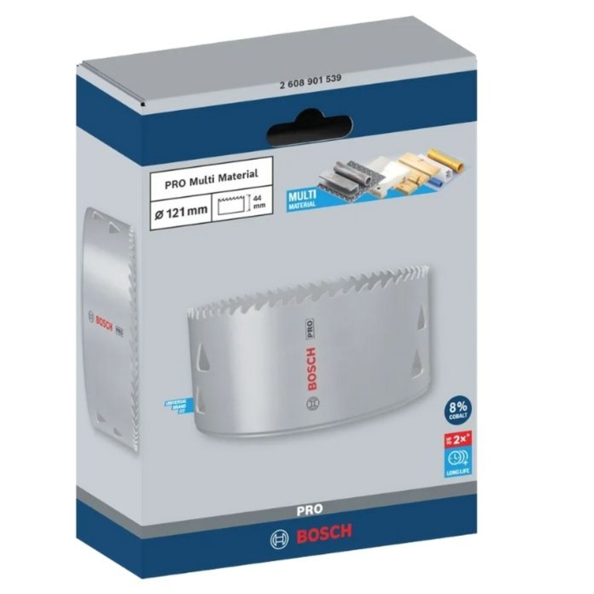 Bosch Pro Bi-metal Panç 121 Mm 2608901539