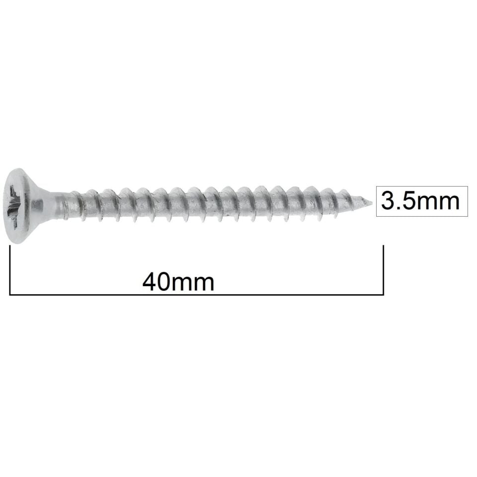 Akdeniz Sunta Vidası 3.5x40 (500 Ad.)