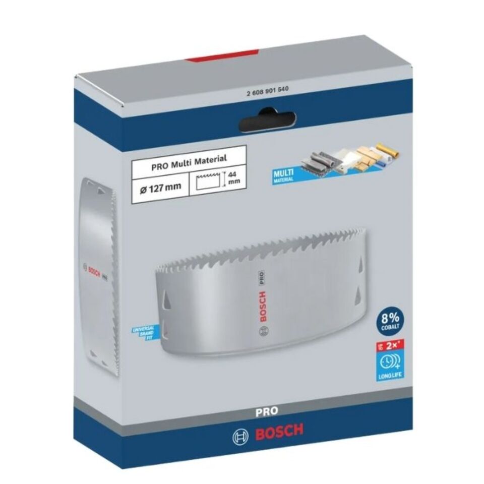 Bosch Pro Bi-metal Panç 127 Mm 2608901540
