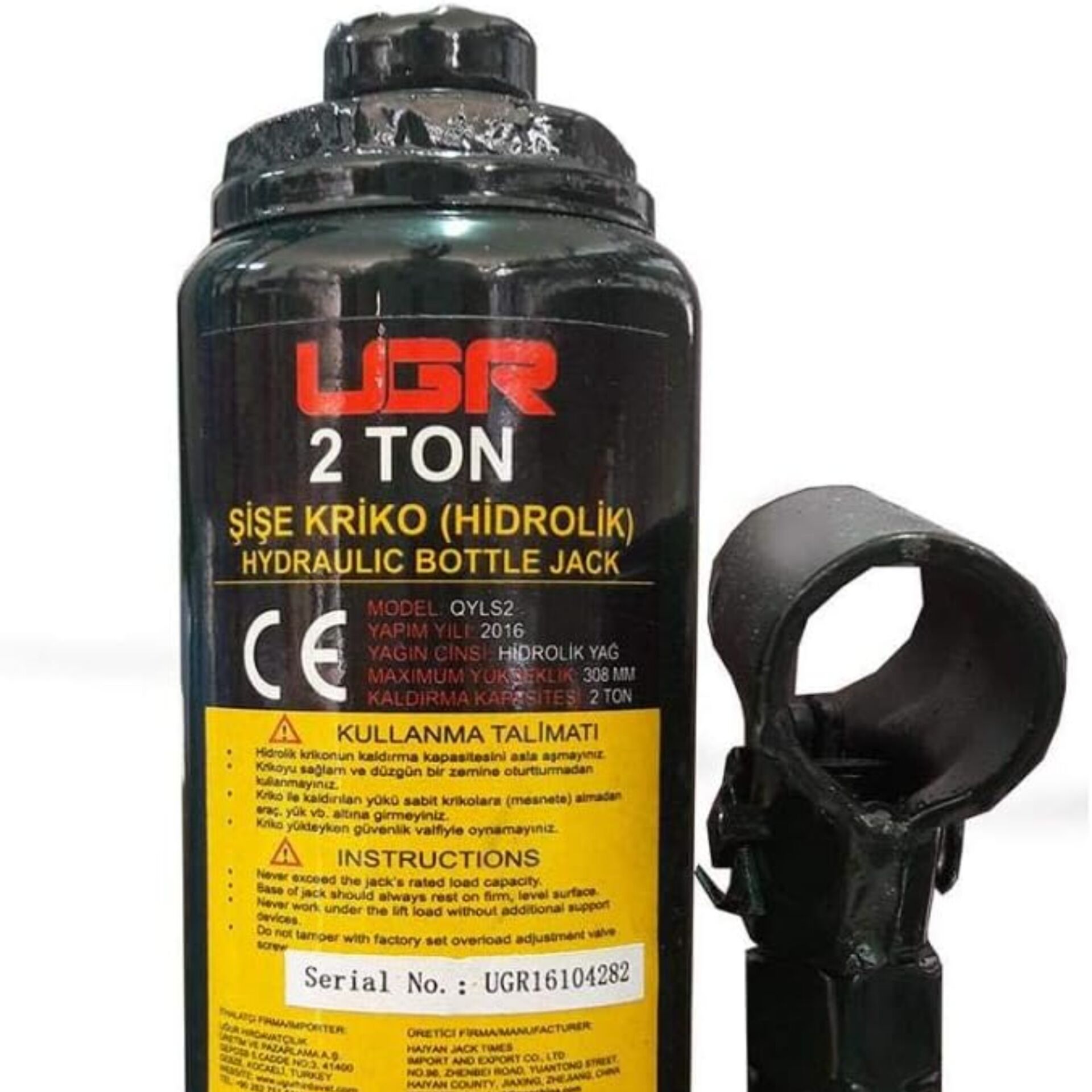 Ugr Şişe Kriko 2 Ton