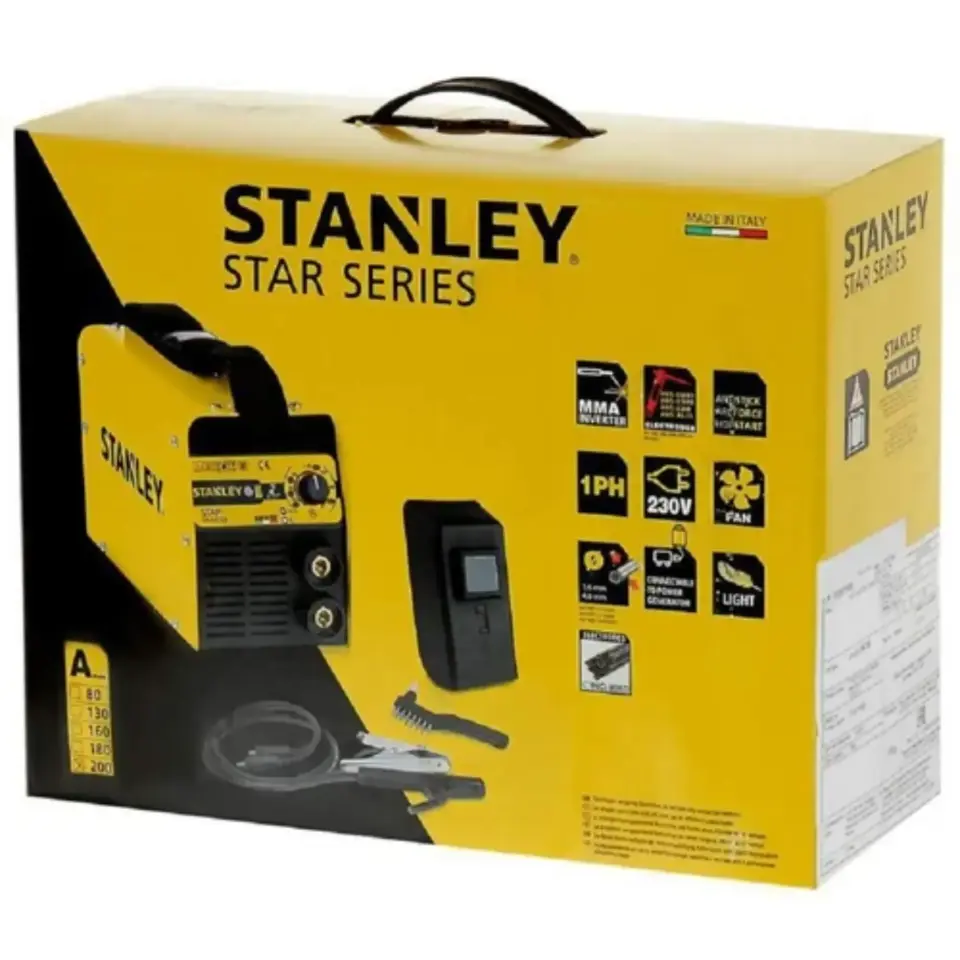 Stanley İnverter Kaynak Makinesi (200amp) Star7000