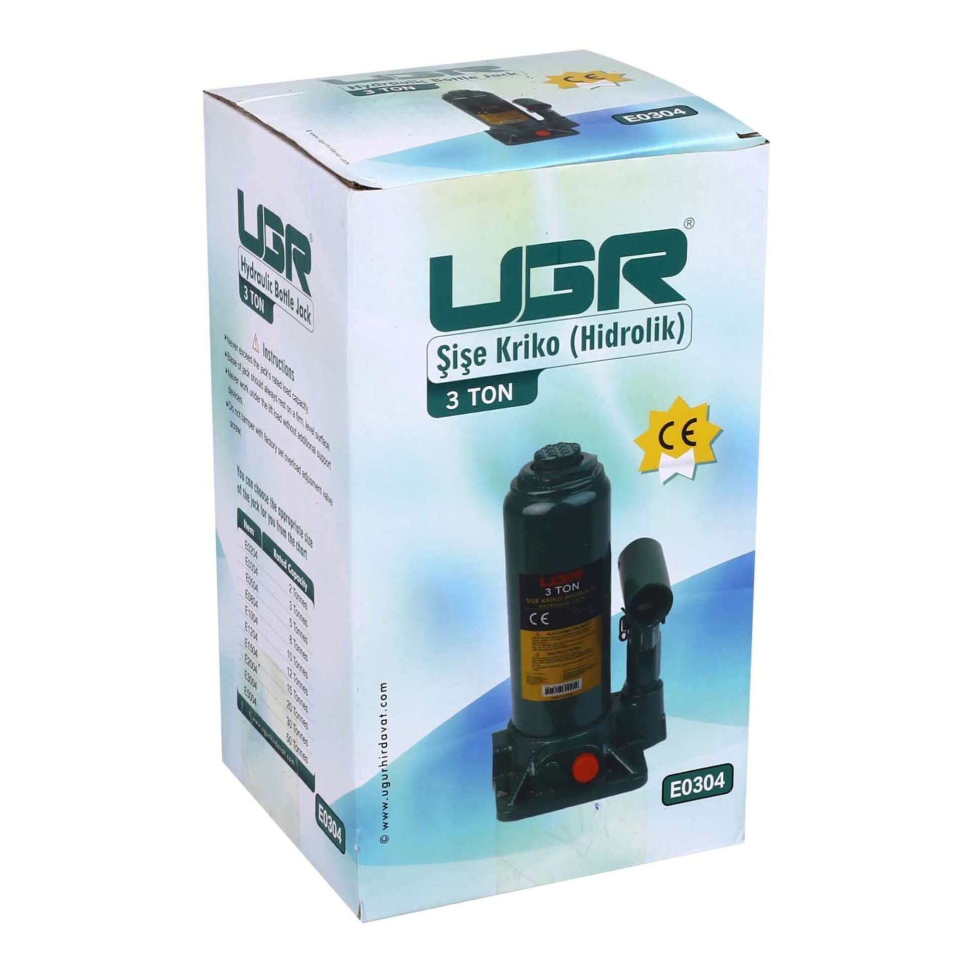 Ugr Şişe Kriko 3 Ton