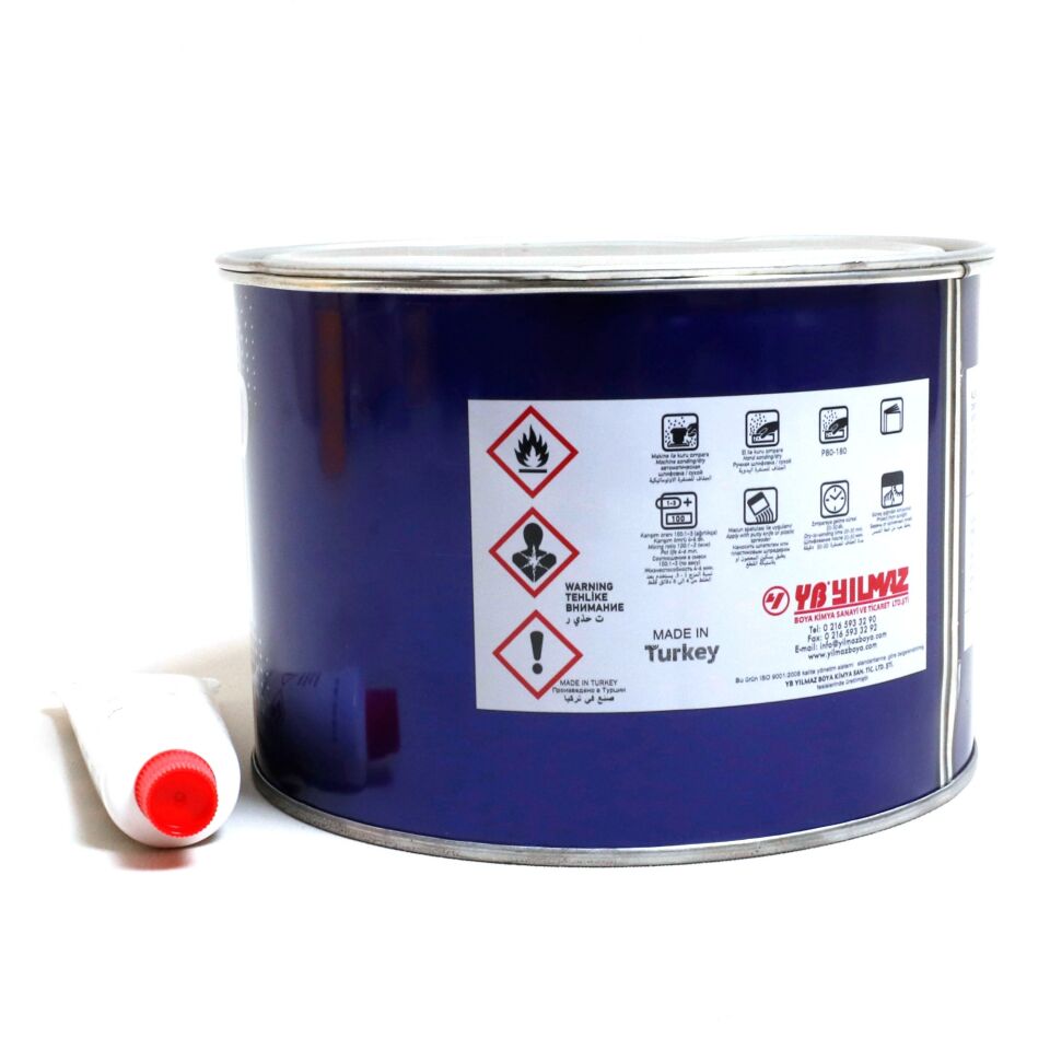 Polygold Polyester Çelik Macun 1800 Gr