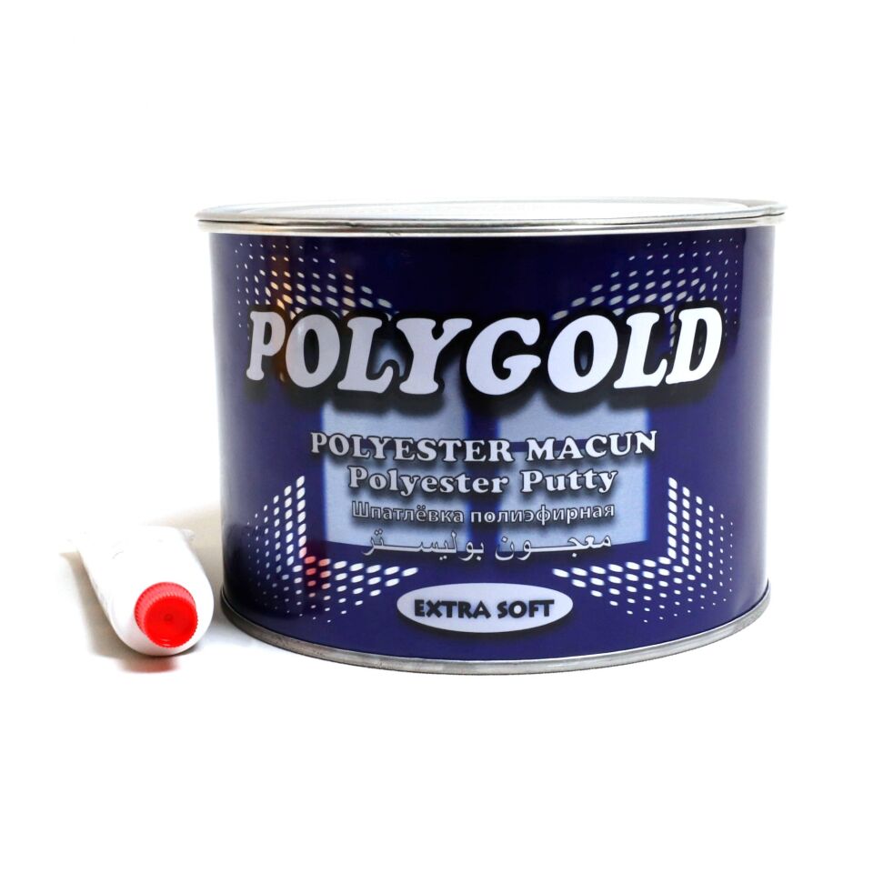 Polygold Polyester Çelik Macun 1800 Gr