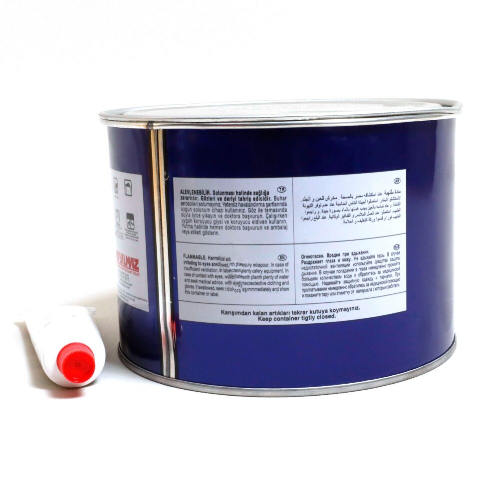 Polygold Polyester Çelik Macun 1800 Gr