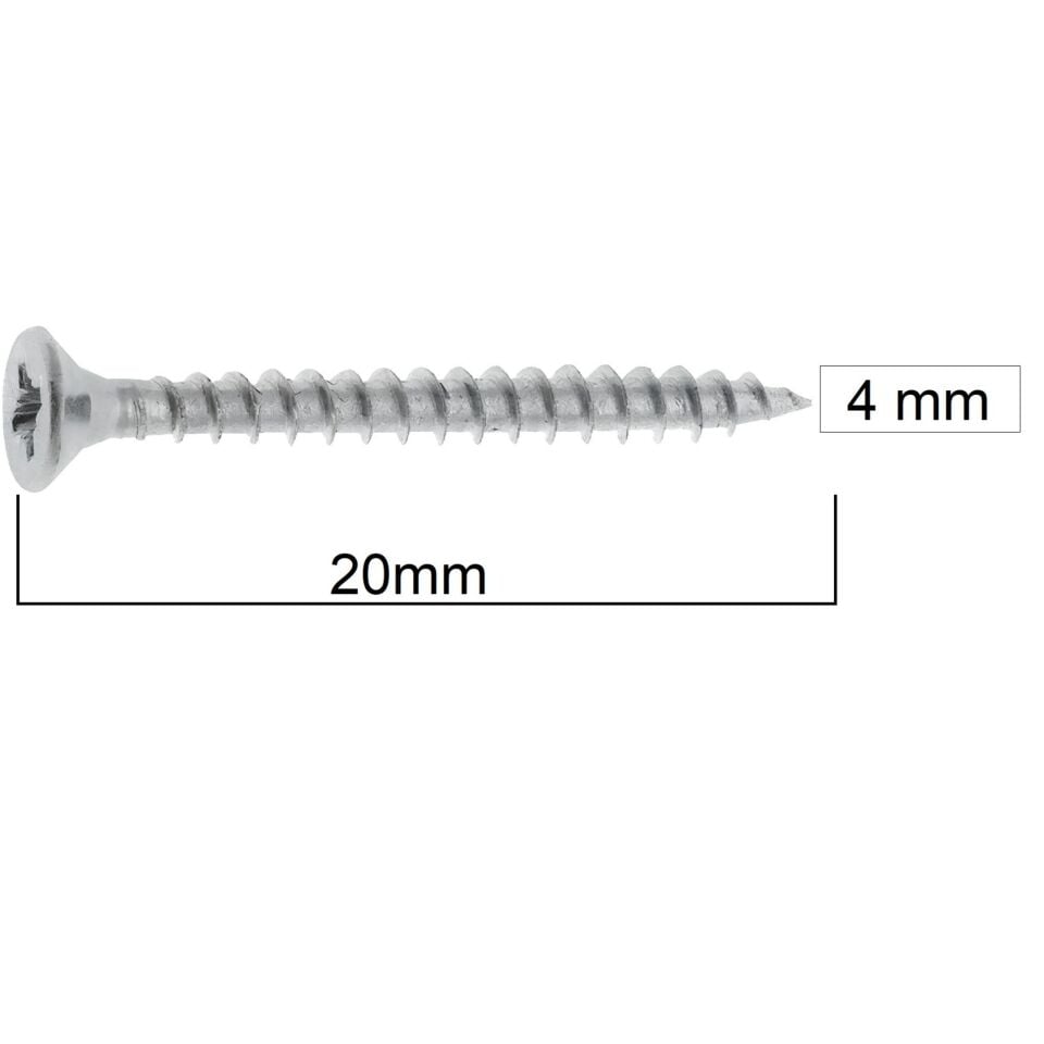 Akdeniz Sunta Vidası 4.0x20 (1000 Ad.)