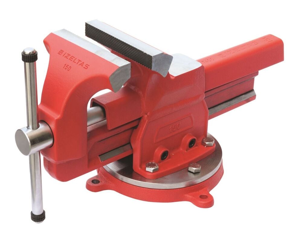 İzeltaş 100 mm Dövme Çelik Mengene - 7400300100