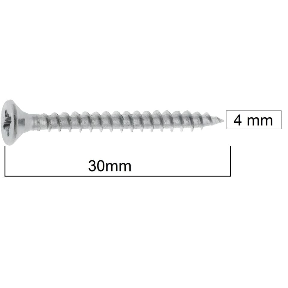 Akdeniz Sunta Vidası 4.0x30 (500 Ad.)