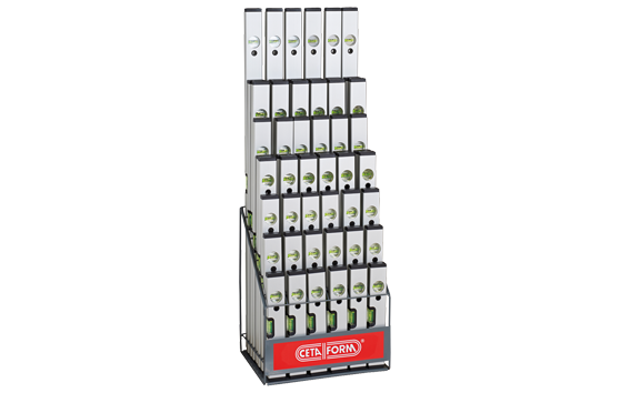 Ceta Form 54 Parça Alüminyum Su Terazisi Teşhir Standı - SP21-54