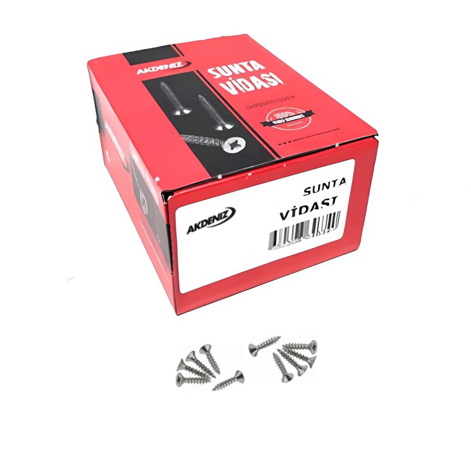 Akdeniz Sunta Vidası 4.0x35 (500 Ad.)