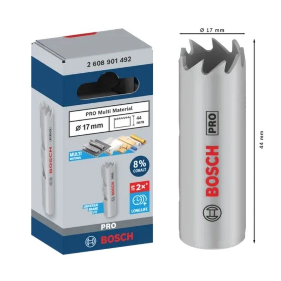 Bosch Pro Bi-metal Panç 17 Mm 2608901492