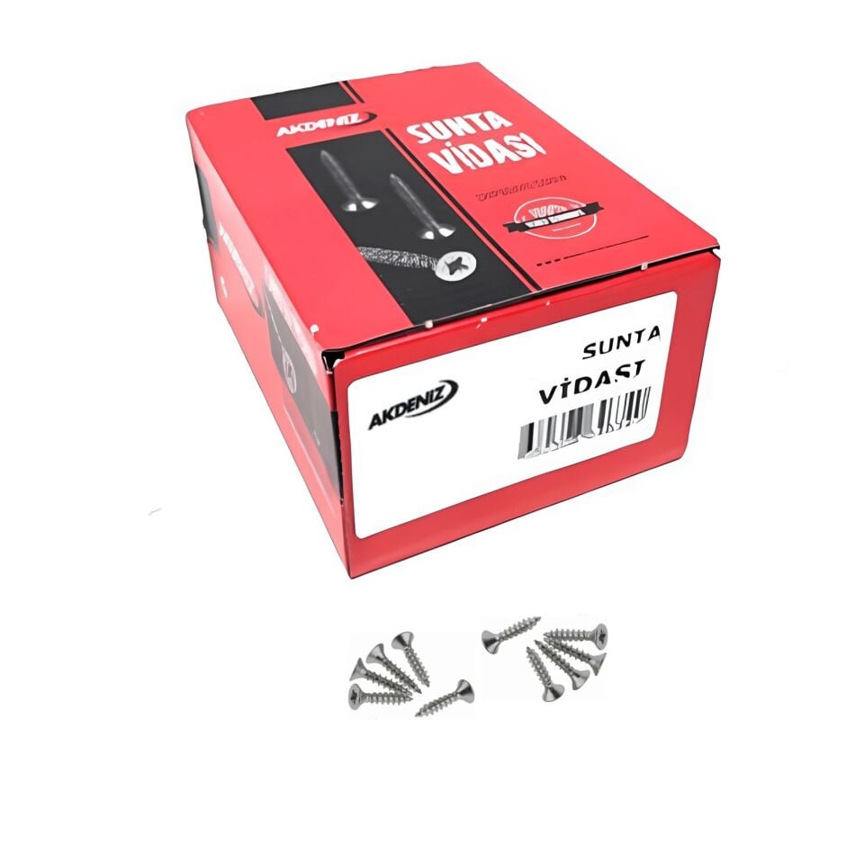 Akdeniz Sunta Vidası 4.0x40 (500 Ad.)